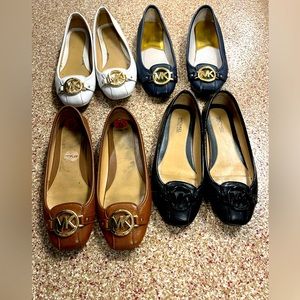 Used Michael Kors Fulton Flats, Size 6